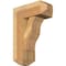 Ekena Millwork Funston Craftsman Rough Sawn Bracket w/ Offset Brace, Western Red Cedar, 8"W x 18"D x 26"H BKT0806X18X26FST04RWR - alternate 1
